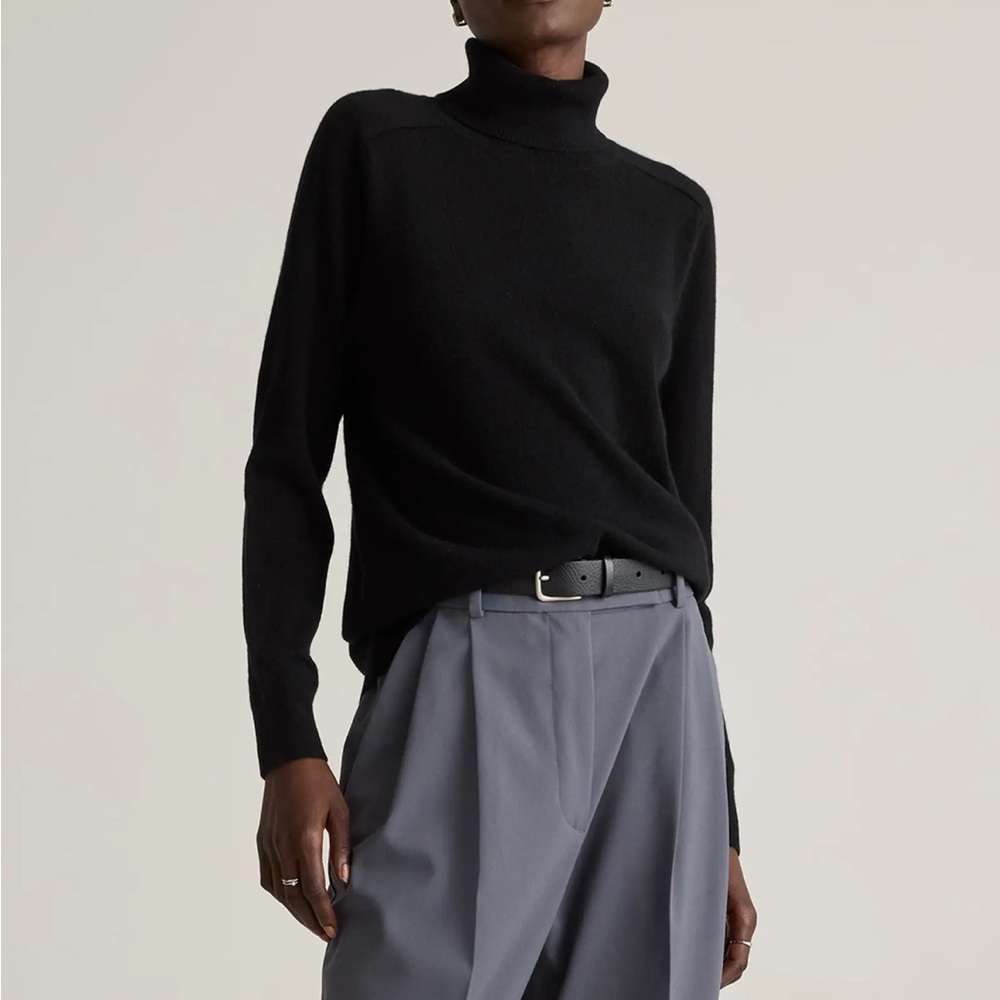 Mongolian Cashmere Turtleneck Sweater